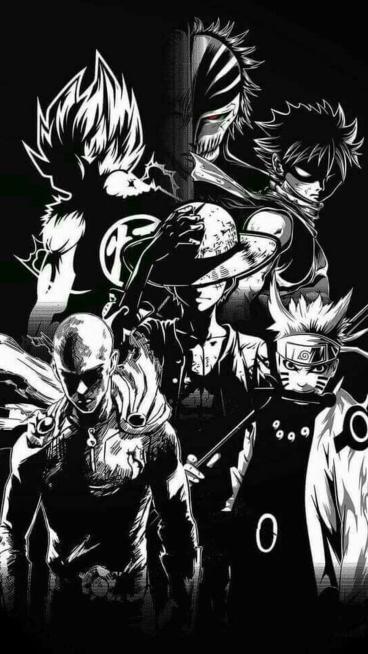 Anime Heroes Monochrome - Related Anime Wallpapers wallpaper