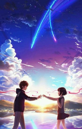 Anime Meteor Encounter - Related Anime Wallpapers wallpaper