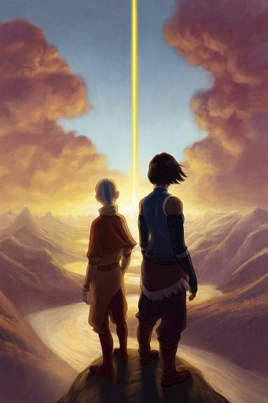 Avatar Aang and Korra