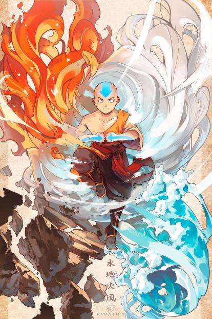 Avatar Aang Elements