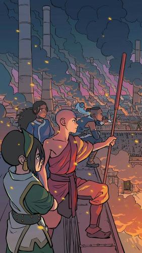 Avatar: Fire Nation City - Related Anime Wallpapers wallpaper