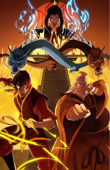 Avatar Fire Nation Family