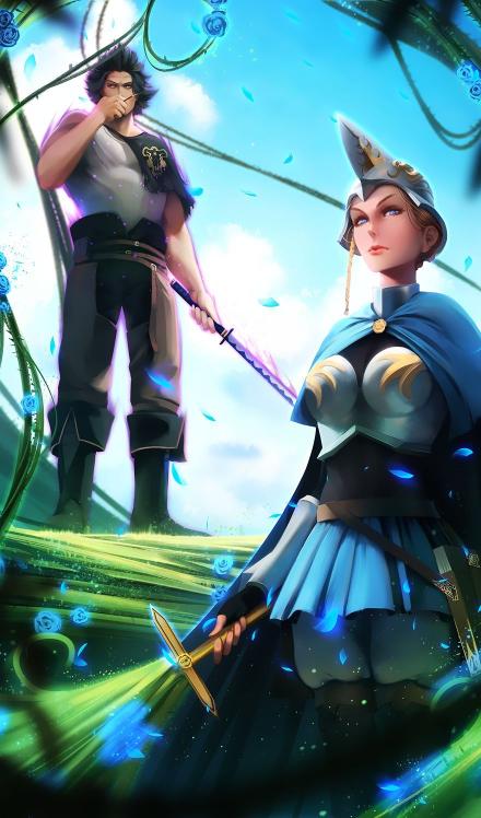 Black Clover Duo - Related Anime Wallpapers wallpaper