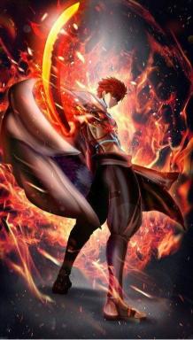 Blazing Anime Swordsman - Related Anime Wallpapers wallpaper