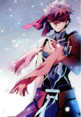 Blindfolded Anime Warrior - Related Anime Wallpapers wallpaper