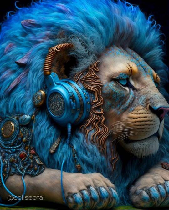 Blue Lion Beats - Related Anime Wallpapers wallpaper