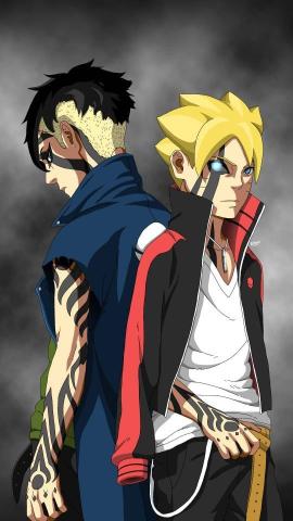 Boruto and Kawaki Standoff - Related Anime Wallpapers wallpaper