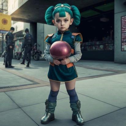 Bulma Cosplay - dragon ball Wallpaper