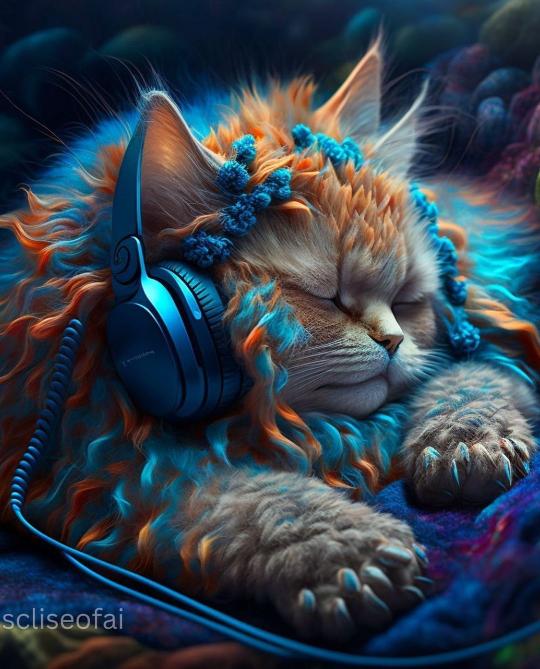 Chill Cat Headphones