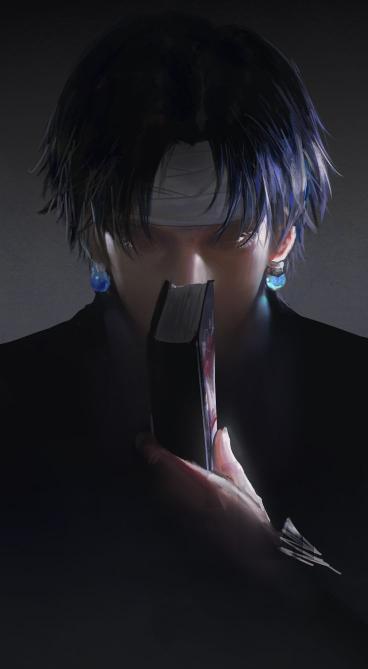 Chrollo Lucilfer Portrait - Related Anime Wallpapers wallpaper