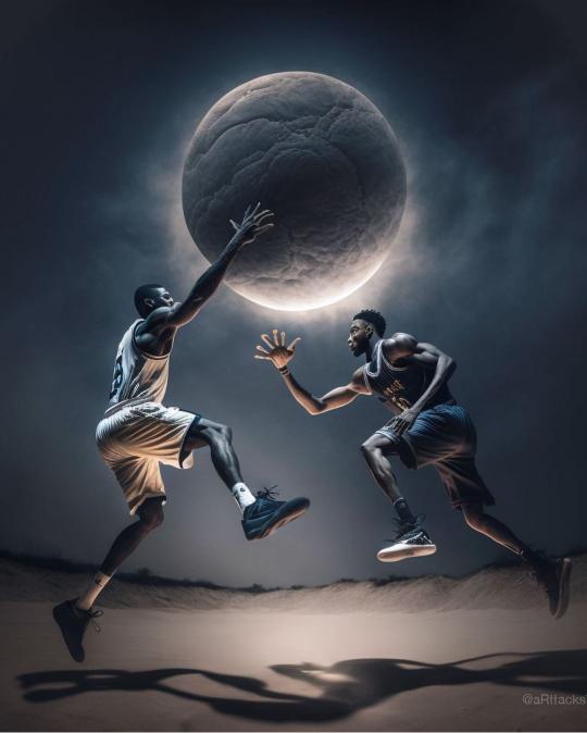 Cosmic Basketball Showdown