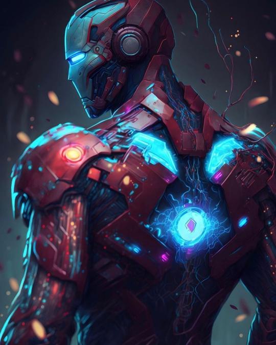 Cybernetic Iron Man
