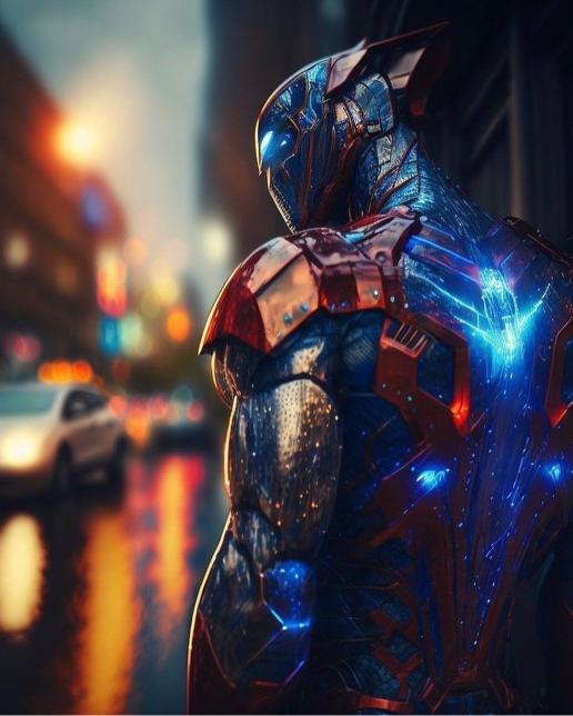 Cyberpunk City Protector - Related Ghetto Wallpapers wallpaper