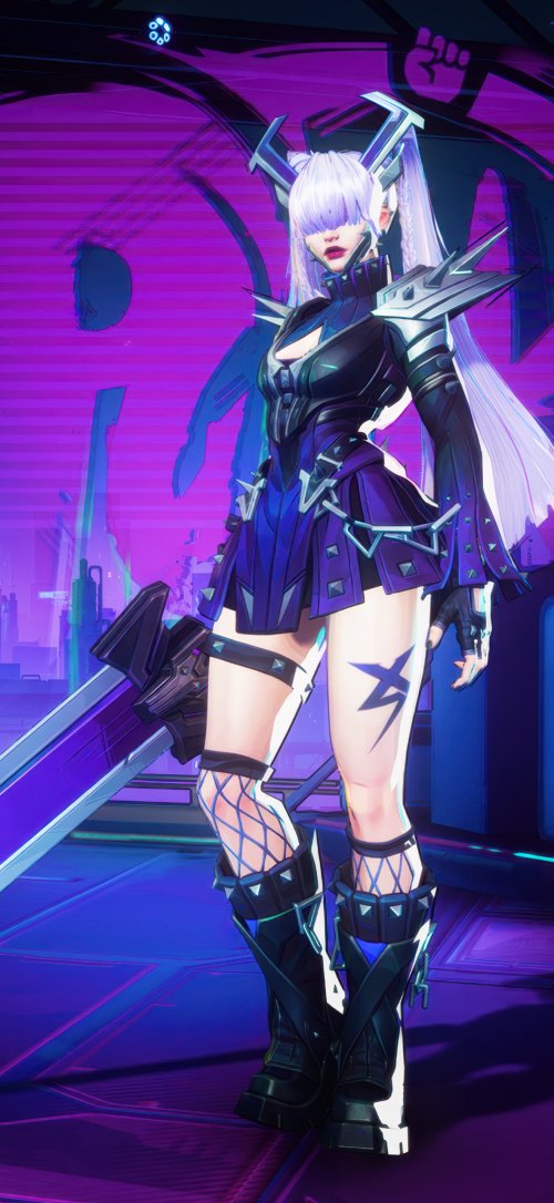 Cyberpunk Warrior Girl - Related  wallpaper