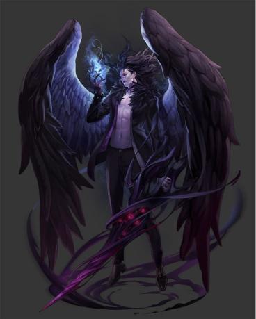 Dark Angel Warlock - Related Anime Wallpapers wallpaper