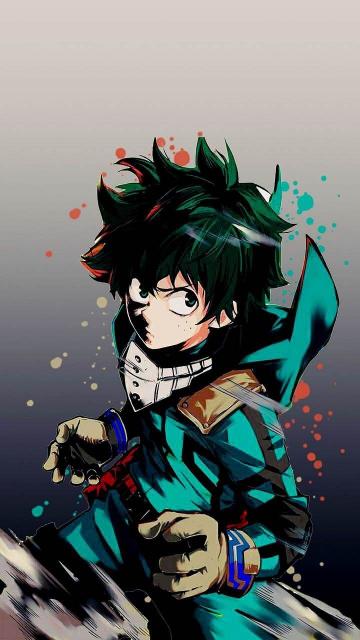 Deku Ready for Action - Related Anime Wallpapers wallpaper