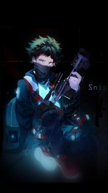 Deku Sniper Illustration - Related Anime Wallpapers wallpaper