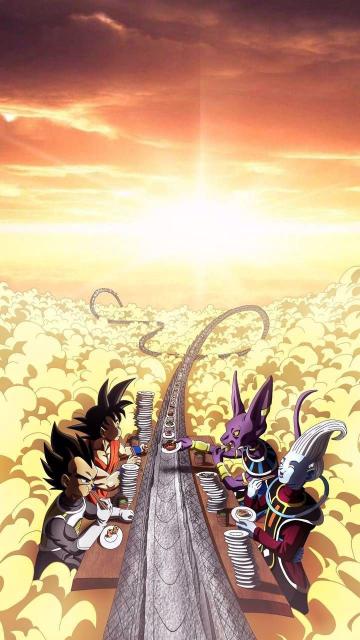 Dragon Ball Feast Above Clouds - Related Anime Wallpapers wallpaper