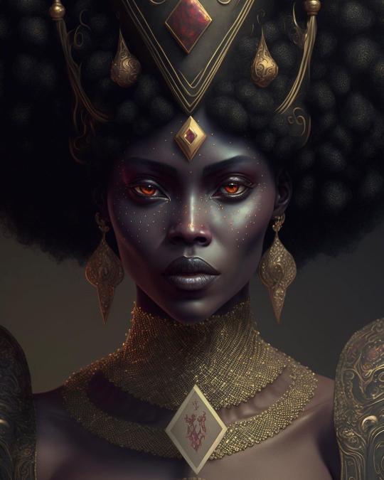 Ebony Queen Royalty - Related Anime Wallpapers wallpaper