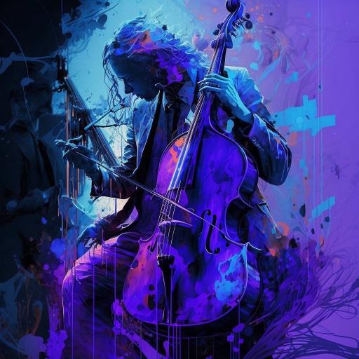 Electric Cello Performance - music Wallpaper