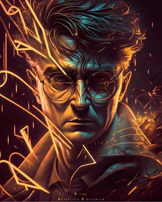 Electric Detective Portrait