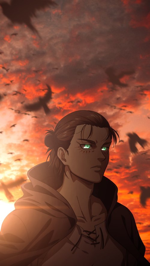 Eren Yeager's Resolve - Related Anime Wallpapers wallpaper