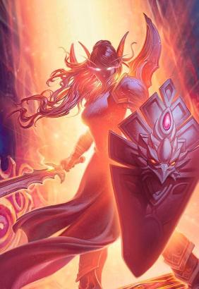 Ethereal Blood Elf Warrior - Related Anime Wallpapers wallpaper