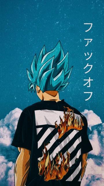 Goku Blue Super Saiyan - Related Anime Wallpapers wallpaper