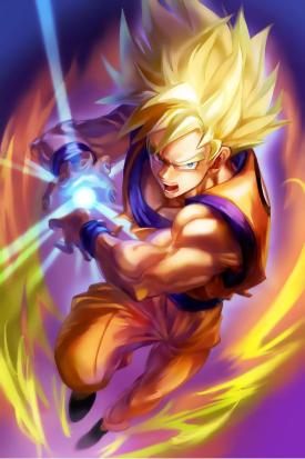 Goku Super Saiyan Power - Related Anime Wallpapers wallpaper