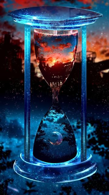 Hourglass of Worlds - Related Anime Wallpapers wallpaper