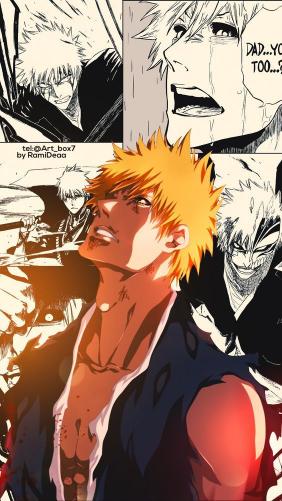 Ichigo Kurosaki's Anguish - Related Anime Wallpapers wallpaper