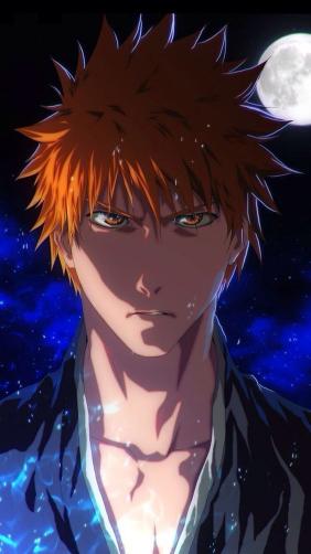Ichigo Kurosaki Stare - Related Dark Wallpapers wallpaper