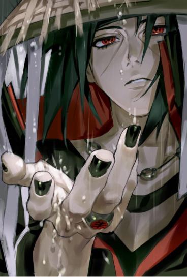 Itachi Uchiha Rain Portrait - Related Anime Wallpapers wallpaper
