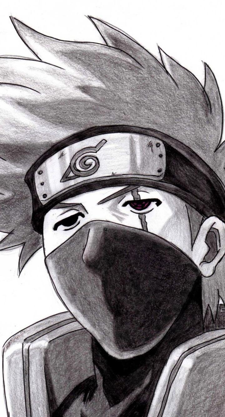 Kakashi Hatake Drawing - Related Anime Wallpapers wallpaper