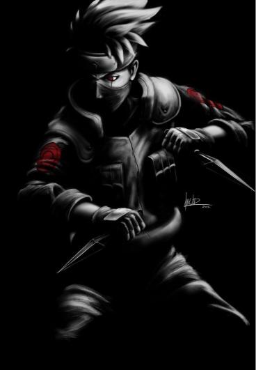 Kakashi in the Shadows - Related Anime Wallpapers wallpaper
