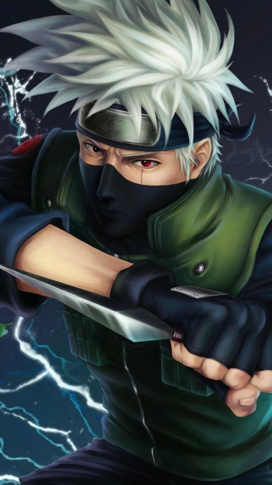 Kakashi Lightning Blade Stance - Related Anime Wallpapers wallpaper