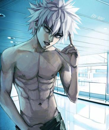 Killua Zoldyck Illustration - Related Dark Wallpapers wallpaper
