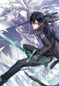 Kirito and Dragon - Related Anime Wallpapers wallpaper