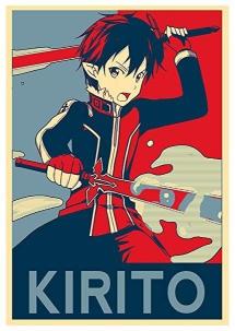 Kirito Anime Poster Art - Related Anime Wallpapers wallpaper