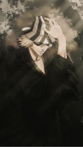 Kisuke Urahara Portrait - Related Anime Wallpapers wallpaper