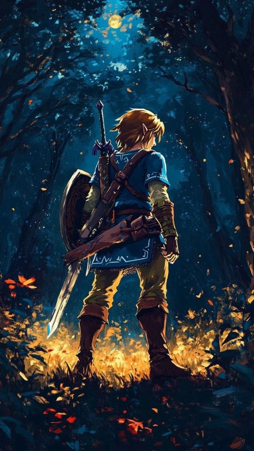 Link's Moonlit Vigil