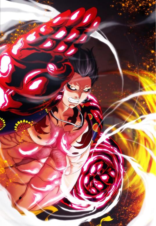 Luffy Gear Fourth Power - Related Anime Wallpapers wallpaper