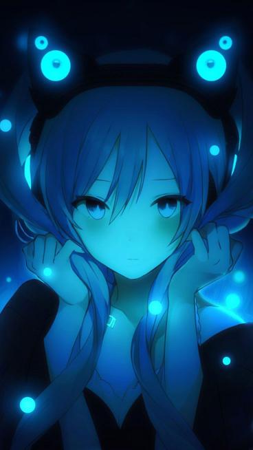 Luminous Anime Girl - Related Anime Wallpapers wallpaper