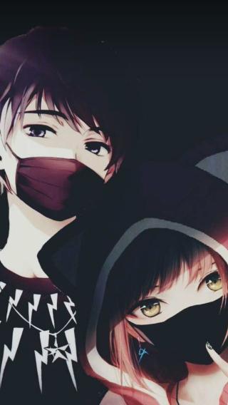 Masked Anime Duo - Related Anime Wallpapers wallpaper