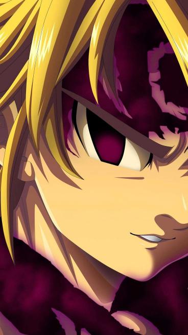 Meliodas Wrathful Gaze - Related Anime Wallpapers wallpaper
