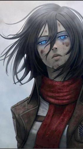 Mikasa Ackerman Portrait - Related Anime Wallpapers wallpaper