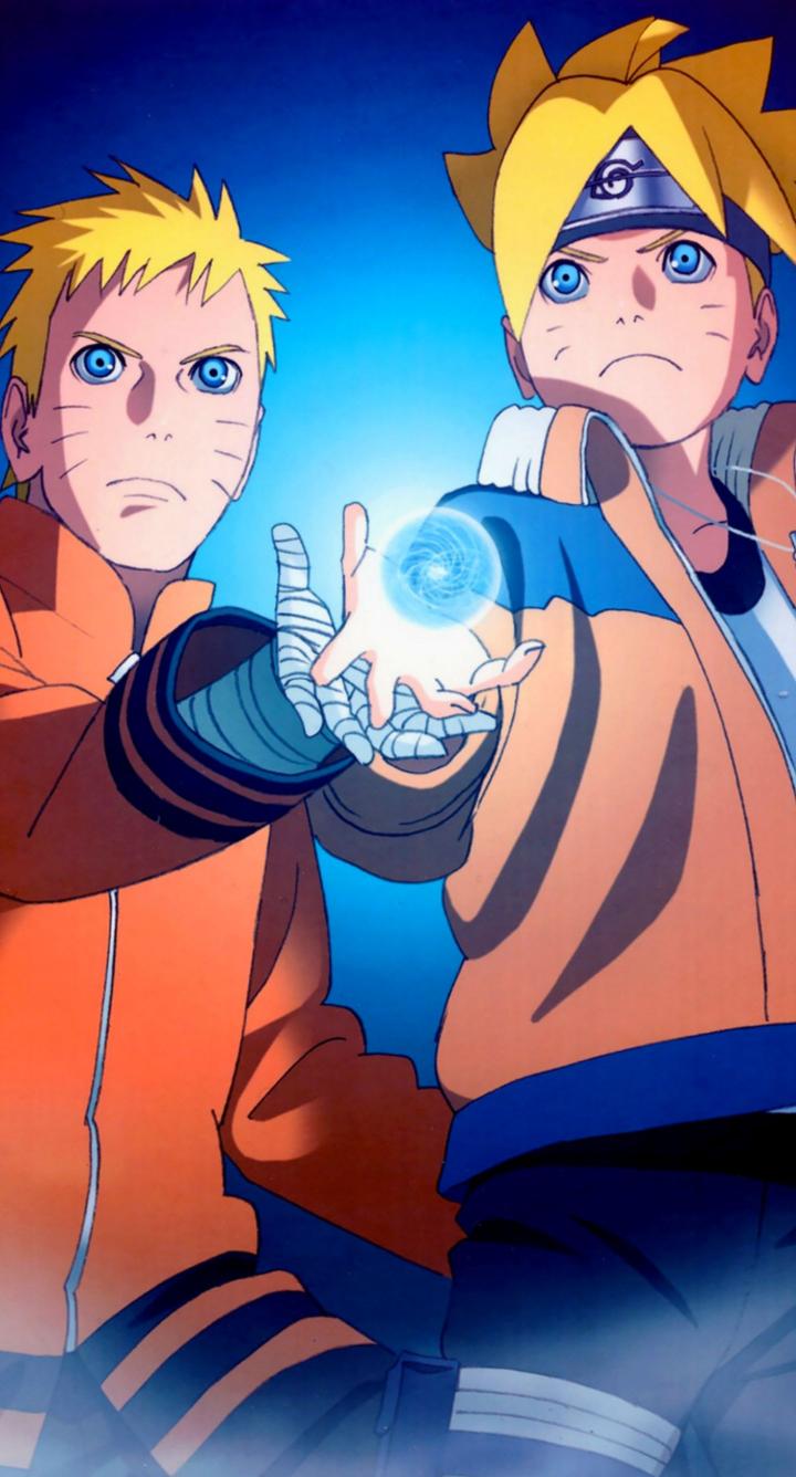 Naruto and Boruto Rasengan - Related Anime Wallpapers wallpaper