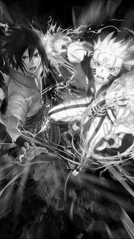 Naruto and Sasuke Clash - Related Anime Wallpapers wallpaper
