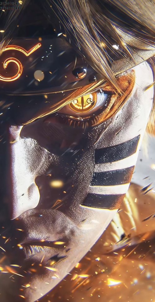 Naruto Sage Mode Close-up - Anime Wallpaper