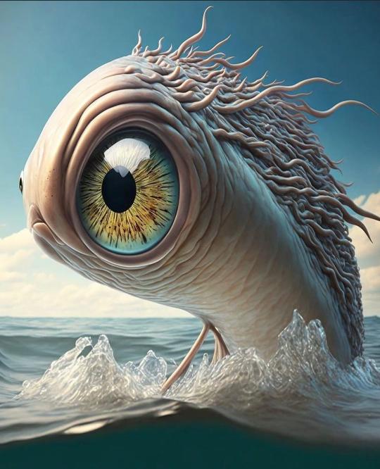 Oceanic Eye Creature - Related Anime Wallpapers wallpaper
